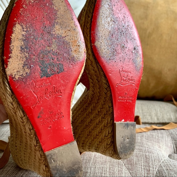 Christian Louboutin Platform Wedges - Picture 8 of 16